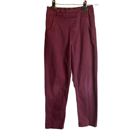 5 for $25🔥Boys Size 8 Burgundy 365 Kids Pants - Picture 1 of 4